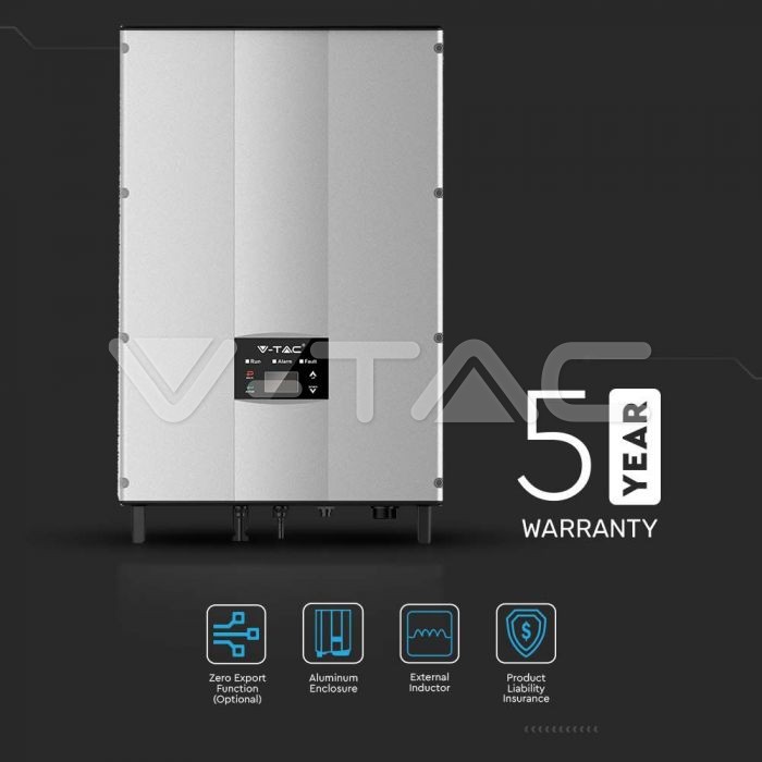 V-TAC VT-6605305 — On-Grid Wechselrichter 5 kW, 3-phasig – Bild 5