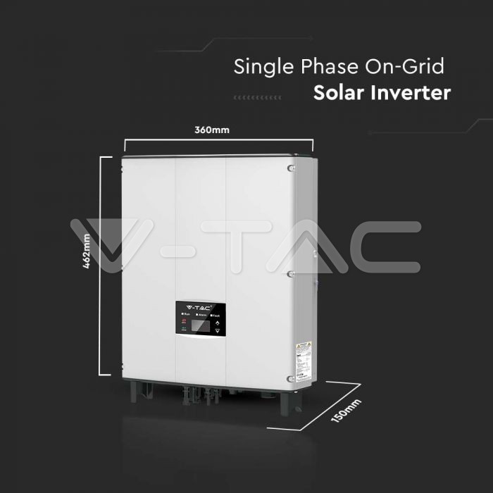 V-TAC VT-6605110 5kW On-Grid 1-Phasen Wechselrichter – Bild 7