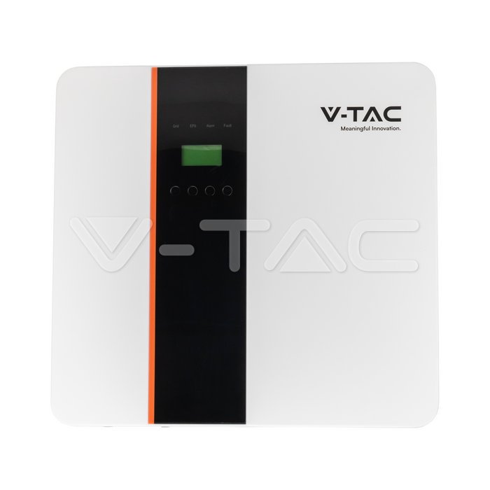 V-TAC VT-6607103 Hybrid-Wechselrichter 5 kW 1-phasig IP65 Frontansicht