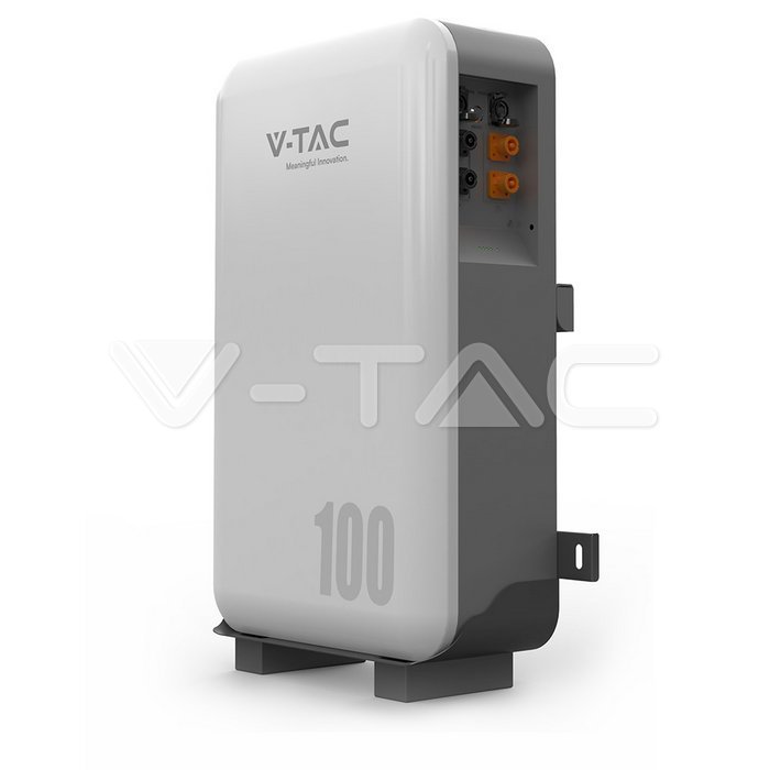 V-TAC VE51100W 5,12 kWh LiFePO₄ Batteriespeicher – Detailansicht