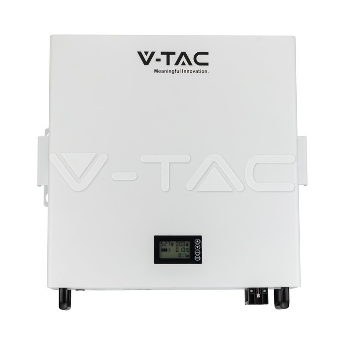 V-TAC VT48100E-W 5,12 kWh Batteriespeicher LiFePO₄ 51,2V Wandmontage