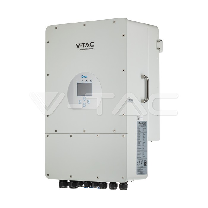 V-TAC SUN-5K-SG04LP3-EU 5 kW Hybrid-Wechselrichter 3-phasig – Bild 2