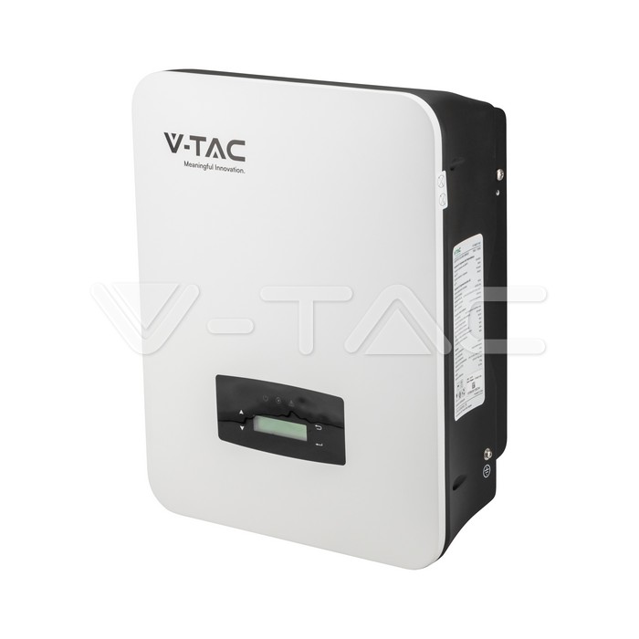 V-TAC VT-6607105 Hybrid-Wechselrichter 5kW Rückansicht Anschlüsse