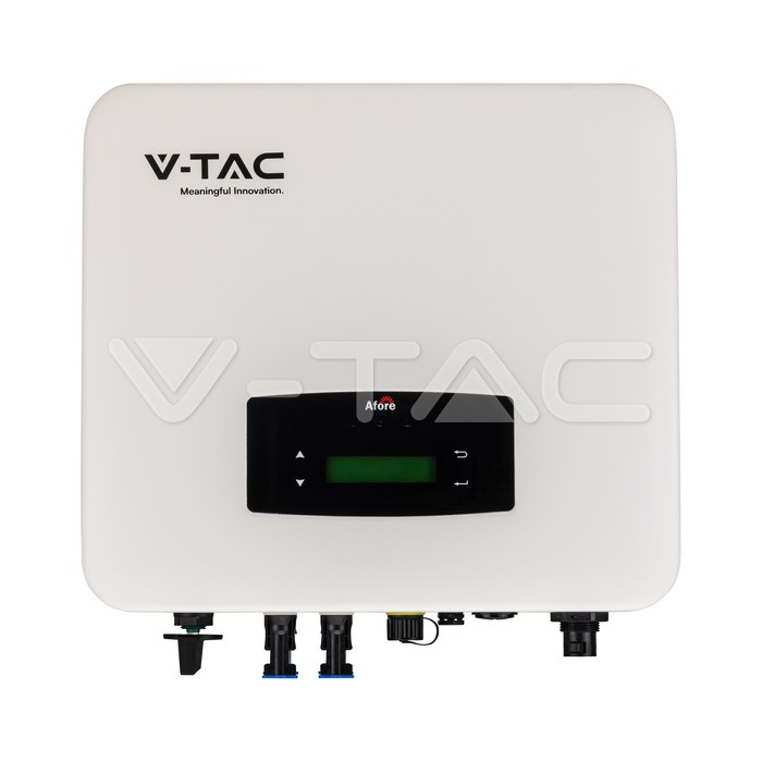 V-TAC SUN-6K-G04P1-EU-AM1 – 6 kW On-Grid Wechselrichter – Anschlussbereich