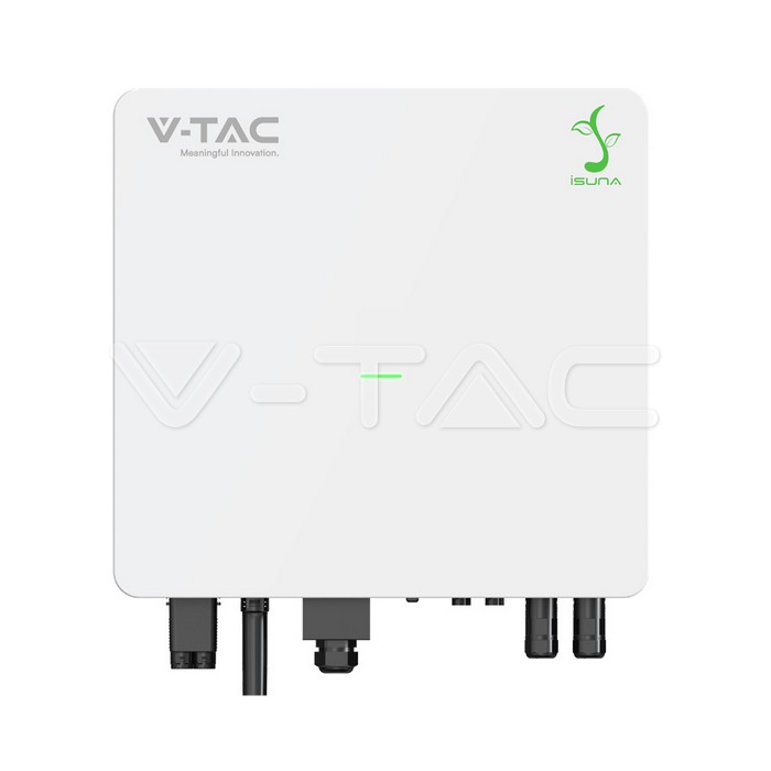 V-TAC Isuna 3600S – 3,6 kW Hybrid-Wechselrichter 1-phasig – Frontansicht