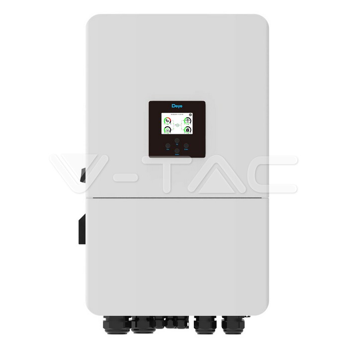 V-TAC SUN-20K-SG05LP3-EU-SM2 20 kW Hybrid-Wechselrichter 3-phasig – Seitenansicht