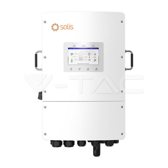 V-TAC S6-EH3P12K02-NV-YD-L – Seitenansicht links