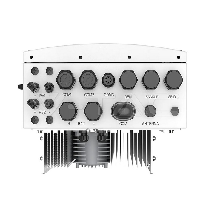 V-TAC S6-EH1P5K-L-PLUS Hybrid Wechselrichter Abmessungen