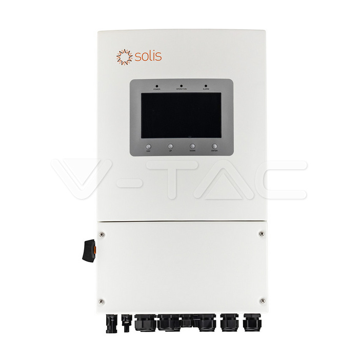 V-TAC 8 kW Hybrid-Wechselrichter S6-EH1P8K-L-PLUS Seitenansicht