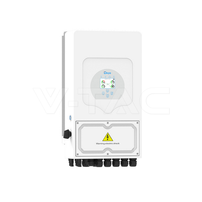V-TAC SUN-8K-SG05LP1 8 kW Hybrid Wechselrichter 1-phasig – Seitenansicht