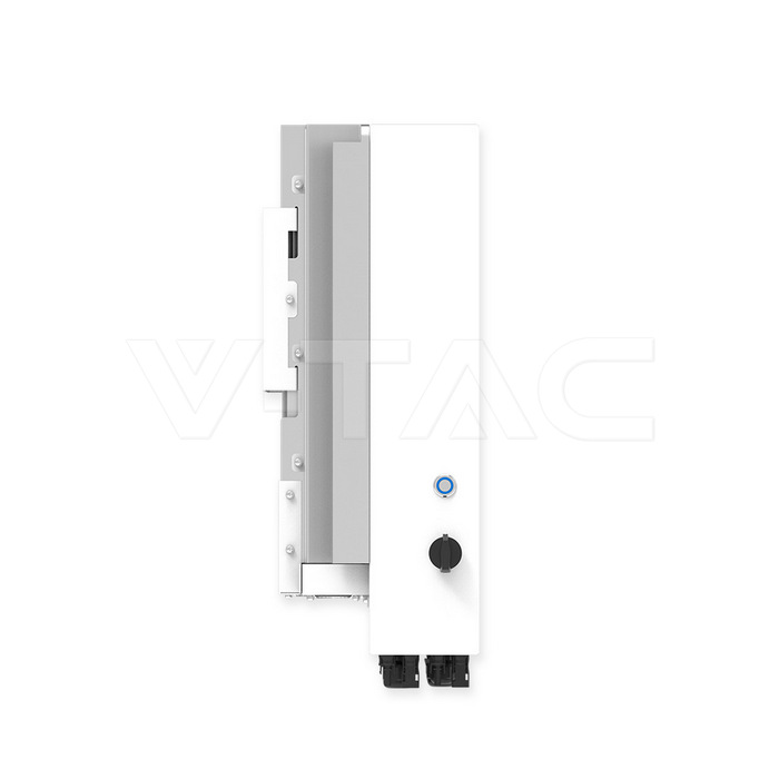 V-TAC SUN-8K-SG05LP1 8 kW Hybrid Wechselrichter 1-phasig – Anschlussbereich