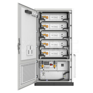 V-TAC OHL-233 – 233kWh HV LiFePO₄ Energiespeichersystem mit Flüssigkeitskühlung, IP65, Rack-Montage