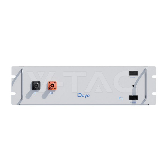V-TAC 7,68 kWh LiFePO₄ Batteriespeicher BOS-A — Batteriemodul mit 200 Ah, 38,4 V, IP20, Rack-Montage