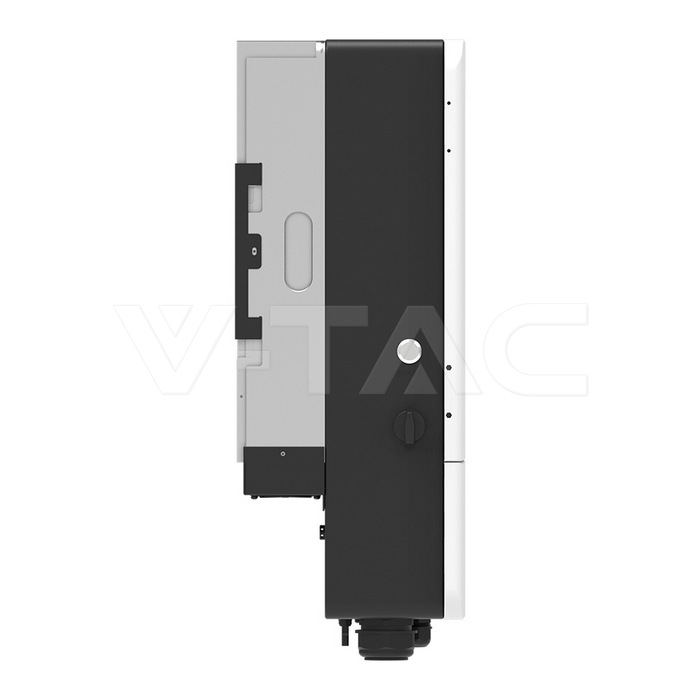 V-TAC SUN-10K-SG05LP3-EU-SM2 10kW Hybrid-Wechselrichter 3-phasig – Seitenansicht