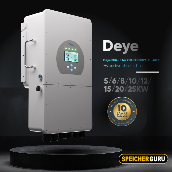 Deye Hybrid-Wechselrichter SUN-6K-SG01HP3-EU-AM2 6kW - Hochvolt – Bild 2