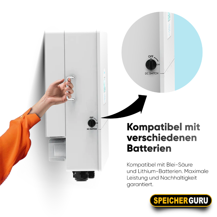 Deye Hybrid-Wechselrichter SUN-6K-SG01HP3-EU-AM2 6kW - Hochvolt – Bild 5