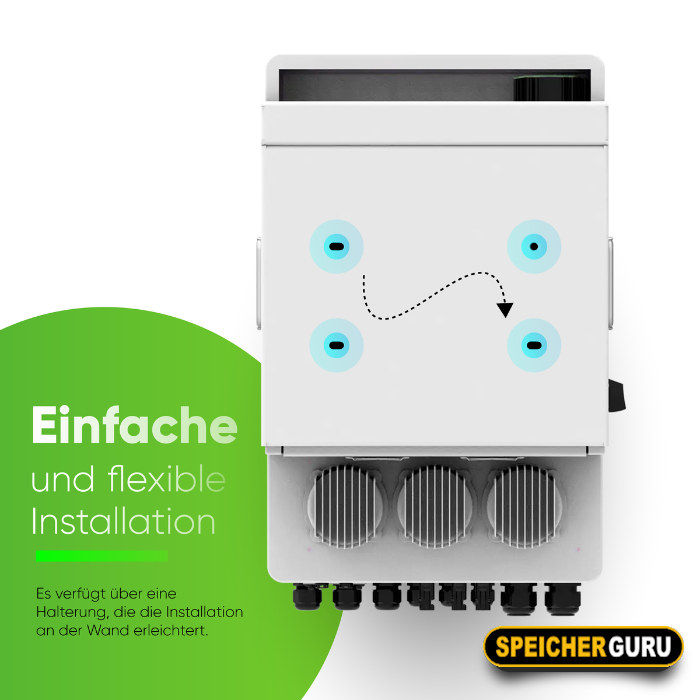 Deye Hybrid-Wechselrichter SUN-6K-SG01HP3-EU-AM2 6kW - Hochvolt – Bild 6