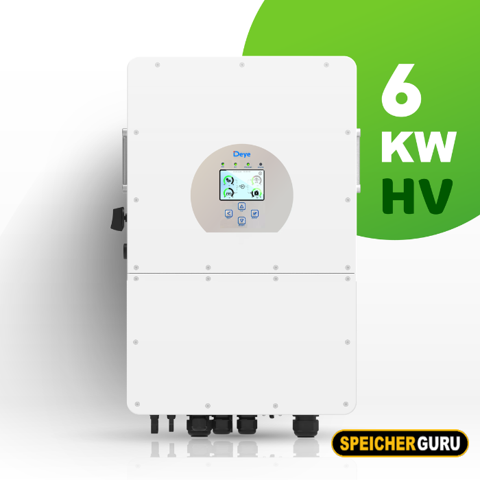 Deye Hybrid-Wechselrichter SUN-6K-SG01HP3-EU-AM2 6kW - Hochvolt
