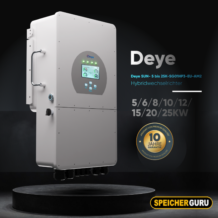 Deye Hybrid-Wechselrichter SUN-10K-SG01HP3-EU-AM2 10kW – Bild 2
