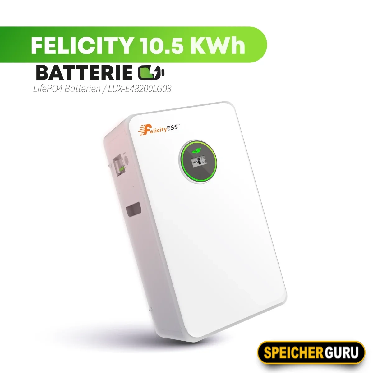 Deye/ Felicity Komplettset 8 kW Hybridwechselrichter (SUN-8K-SG05LP3-EU-SM2) & 10,5 kWh LUX-E-48200LG03 Felicity Batteriespeicher – Bild 3