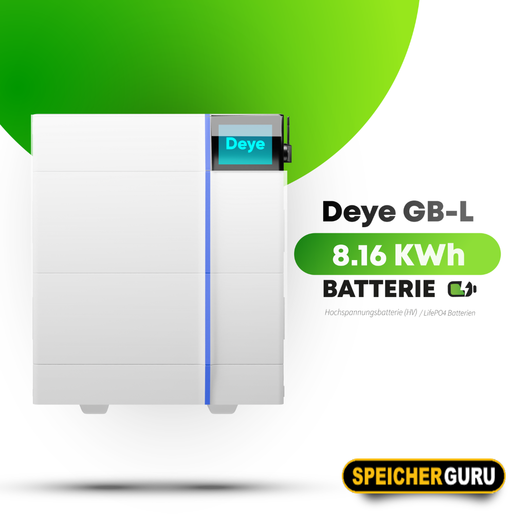 Deye Komplettset 10 kW Hochvolt Hybridwechselrichter (SUN-10K-SG01HP3-EU-AM2) & 8,16 kWh Hochvolt Batteriespeicher Deye GB-L – Bild 2