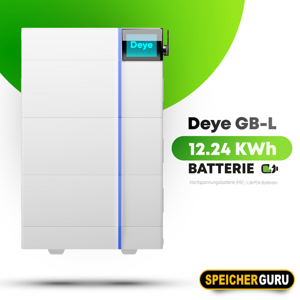 Deye Komplettset 10 kW Hochvolt Hybridwechselrichter (SUN-10K-SG01HP3-EU-AM2) & 12,24 kWh Hochvolt Batteriespeicher Deye GB-L – Bild 2