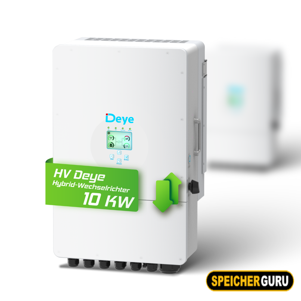 Deye Komplettset 10 kW Hochvolt Hybridwechselrichter (SUN-10K-SG01HP3-EU-AM2) & 12,24 kWh Hochvolt Batteriespeicher Deye GB-L – Bild 3