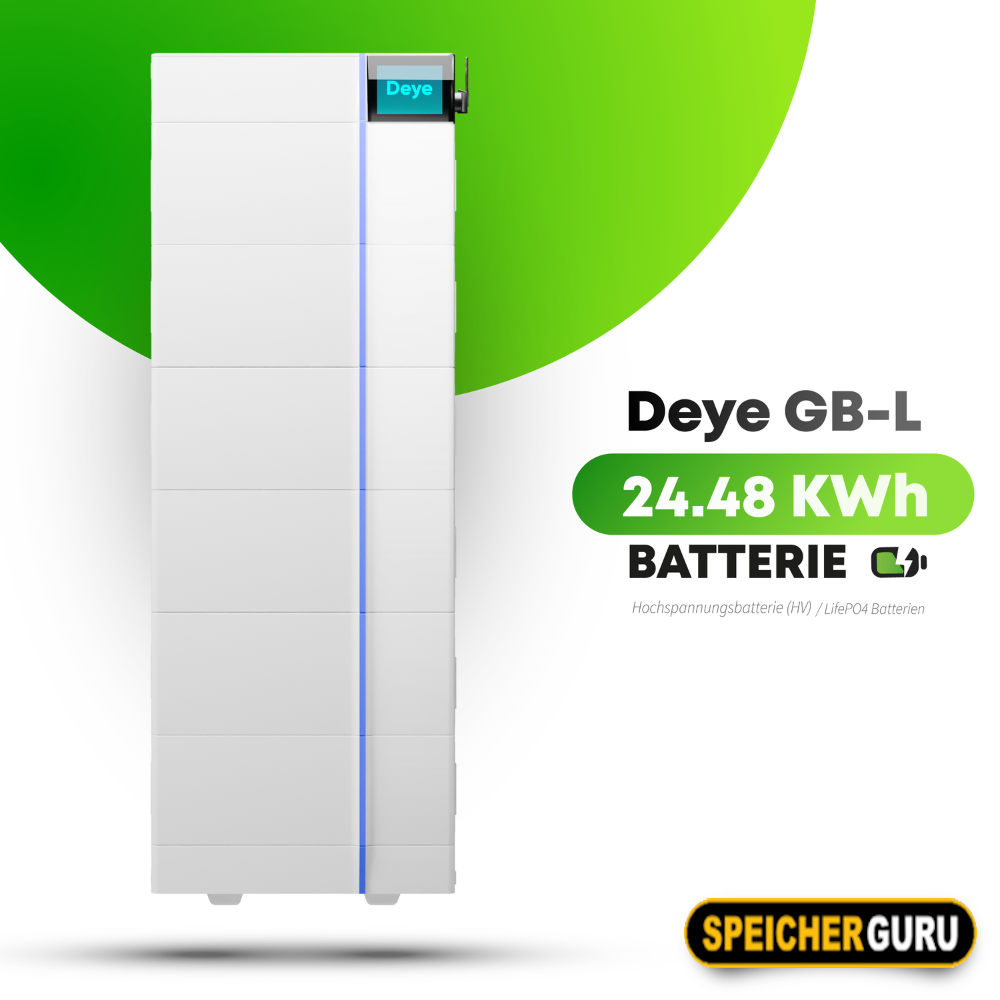 Deye Komplettset 10 kW Hochvolt Hybridwechselrichter (SUN-10K-SG01HP3-EU-AM2) & 24,48 kWh Hochvolt Batteriespeicher Deye GB-L – Bild 2