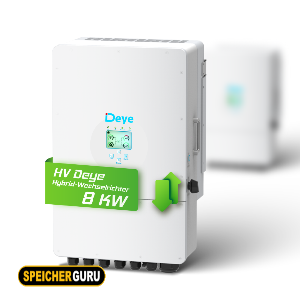 Deye Komplettset 8 kW Hochvolt Hybridwechselrichter (SUN-8K-SG01HP3-EU-AM2) & 20,40 kWh Hochvolt Batteriespeicher Deye GB-L – Bild 3