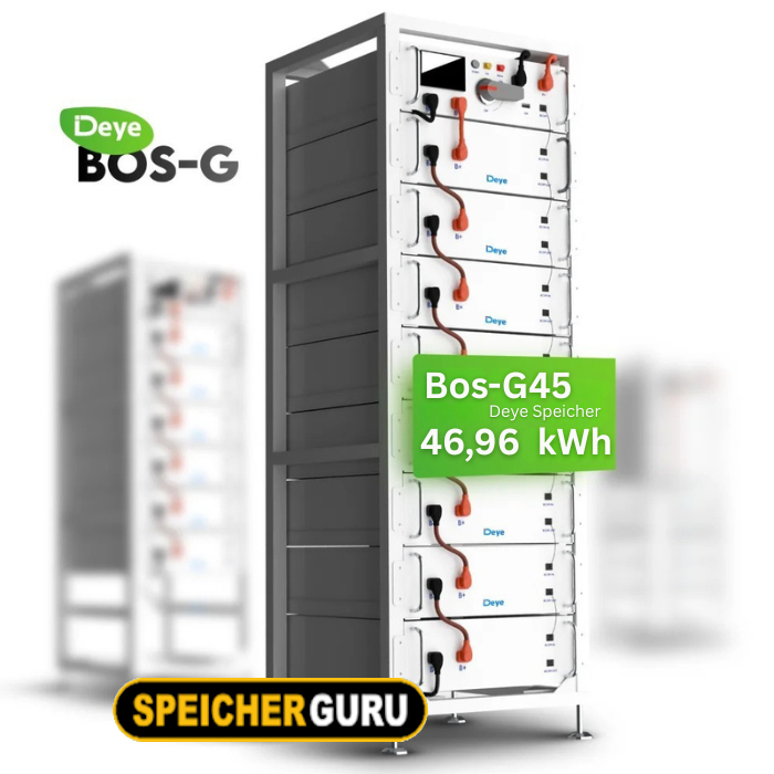 Deye Komplettset 50 kW Hochvolt Hybridwechselrichter (SUN-50K-SG01HP3-EU-BM4) & 46,08 kWh Hochvolt Batteriespeicher Deye BOS-G – Bild 4