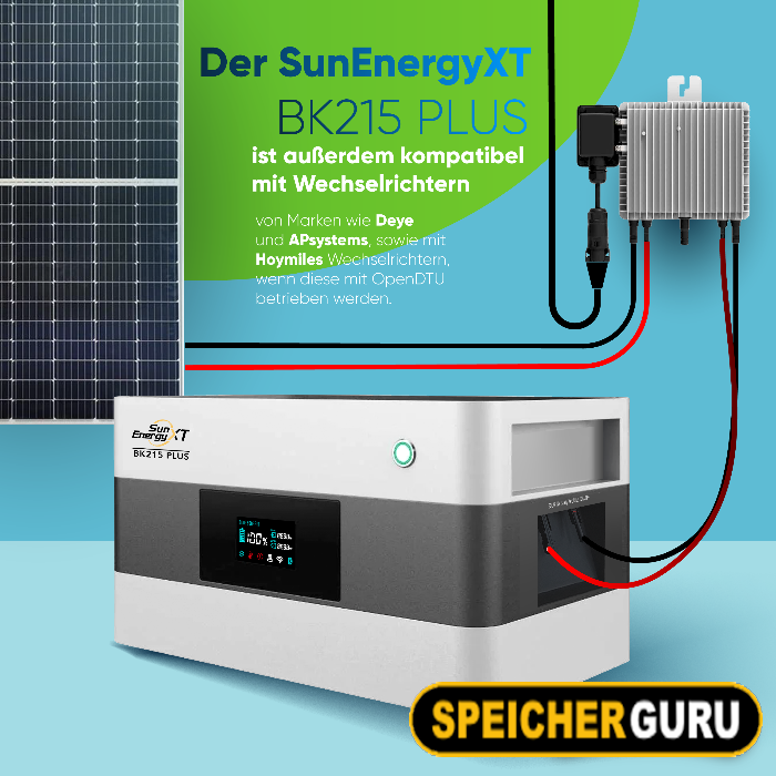 SunLit BK215 2150 Wh Kopfspeicher für Balkonkraftwerke – Bild 7