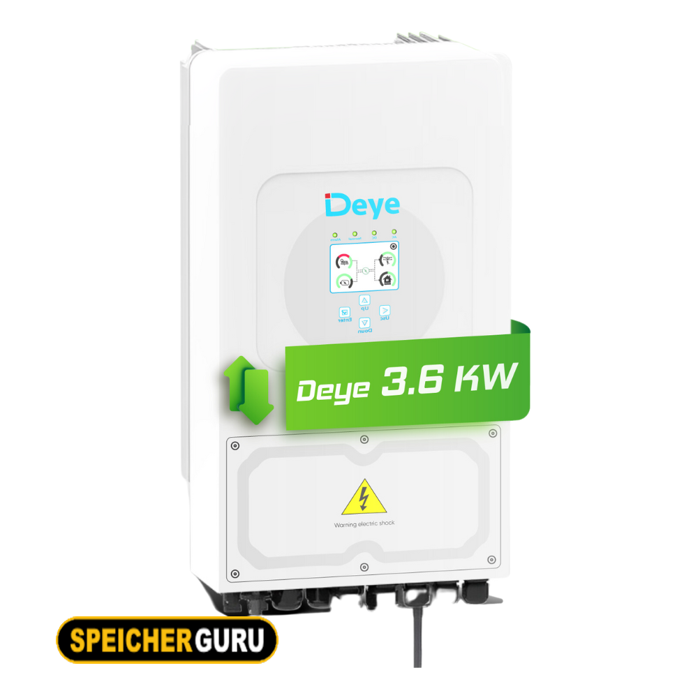 Deye SUN-3.6K-SG03LP1-EU 3,6kW Hybrid-Wechselrichter & 2,4 kWh Batteriespeicher Dyness B4850 – Bild 2