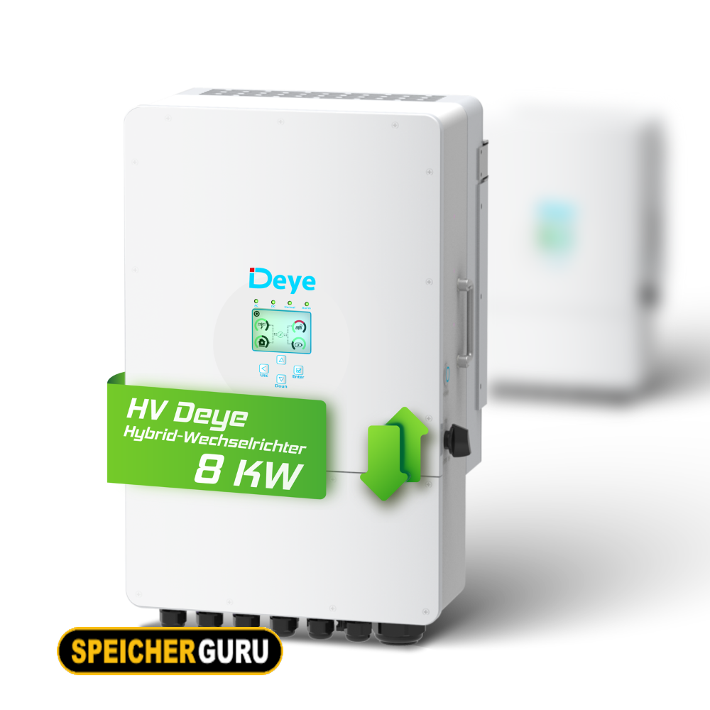 Deye Komplettset 8 kW Hochvolt Hybridwechselrichter (SUN-8K-SG01HP3-EU-AM2) & Dyness Tower T7 7,10 kWh Hochvolt Batteriespeicher – Bild 2