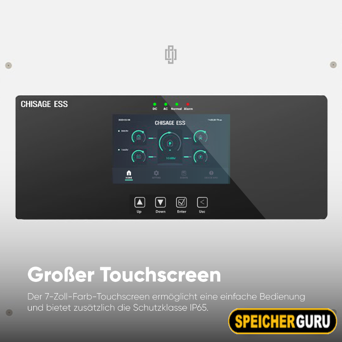 Chisage ESS 14kW Hybrid Wechselrichter Mars-14G2-LE Niedervolt – Bild 10