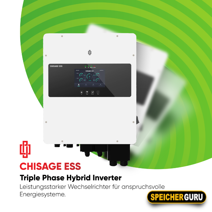 Chisage ESS 14kW Hybrid Wechselrichter Mars-14G2-LE Niedervolt – Bild 2