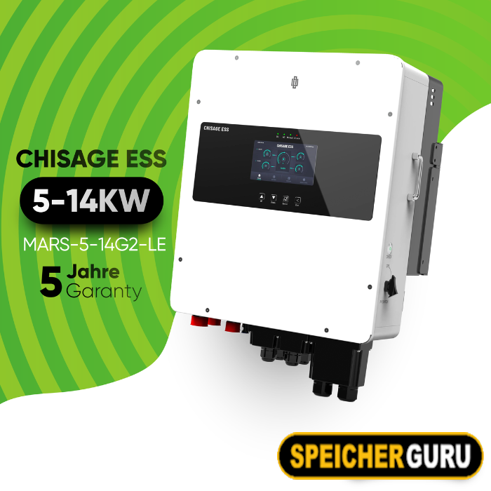 Chisage ESS 14kW Hybrid Wechselrichter Mars-14G2-LE Niedervolt – Bild 7