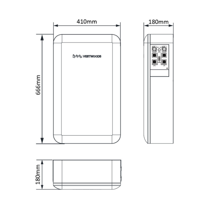 Vestwoods VE51100W 5 kWh Batteriespeicher – Bild 3