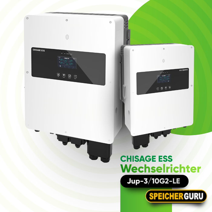Chisage ESS 10kW Hybrid Wechselrichter Jup-10G2-LE Einphasig Niedervolt – Bild 2
