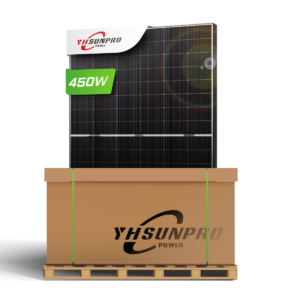 Sunpro 450W SPDG450-N96R12 Fullblack Bifazial Doppelglas