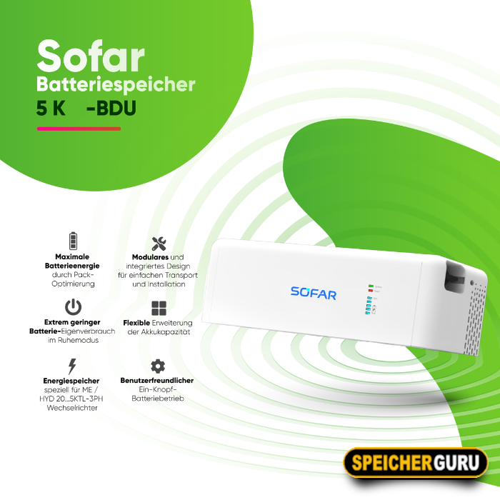 SOFAR BTS 5K-BDU Kontrolmodul – Bild 2
