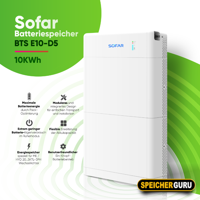 SOFAR BTS E10-DS5 10K Batteriespeicher – Bild 2