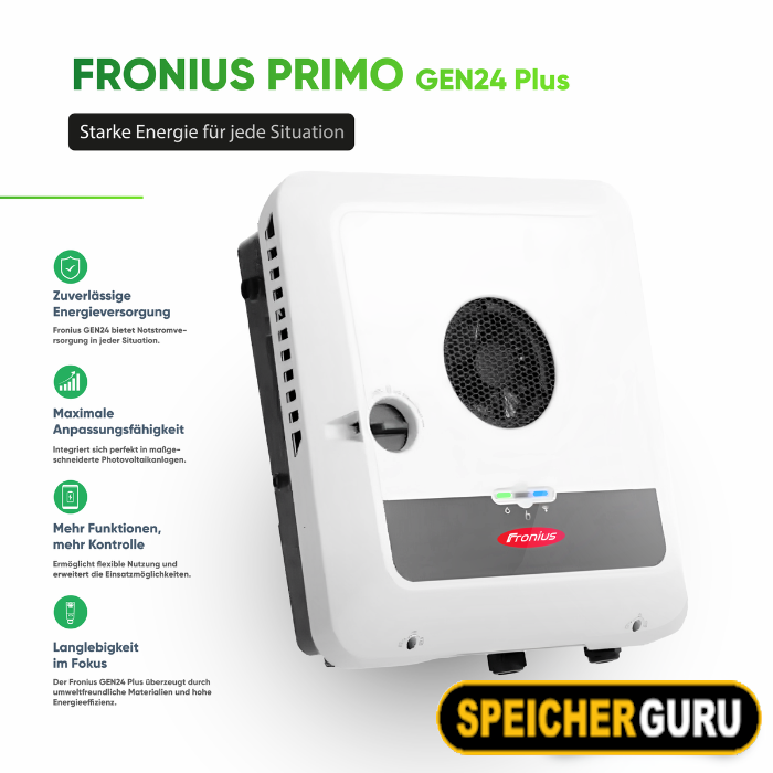 Fronius Primo GEN24 4.0 Plus 4kW Hybrid Wechselrichter – Bild 2