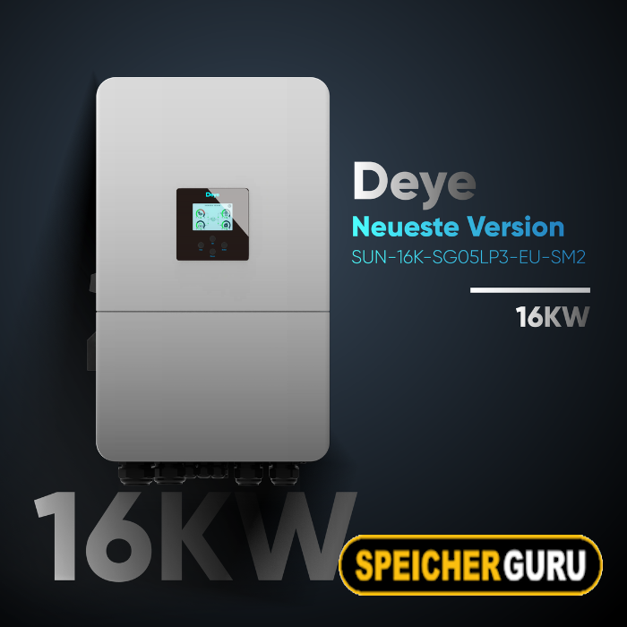 Deye SUN-16K-SG05LP3-EU-SM2 Niedervolt Hybridwechselrichter 3-Phasig - Neueste Version