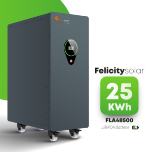 Felicity 25 kWh Speicher | FLA48500 | LiFePO4 Lithium Solarbatterie 48V 500Ah