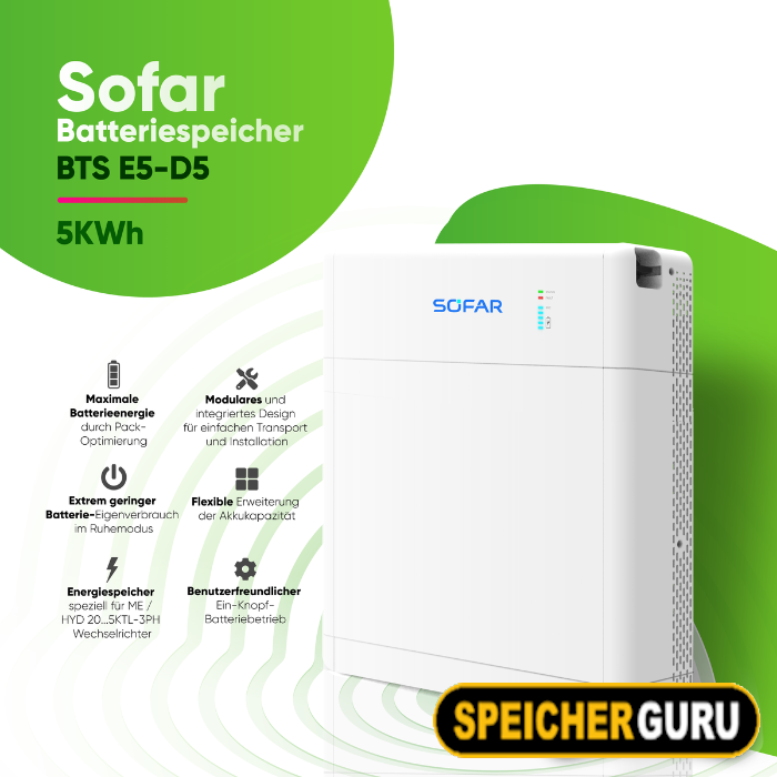 SOFAR BTS 5K Batteriemodul E5-DS5 – Bild 2