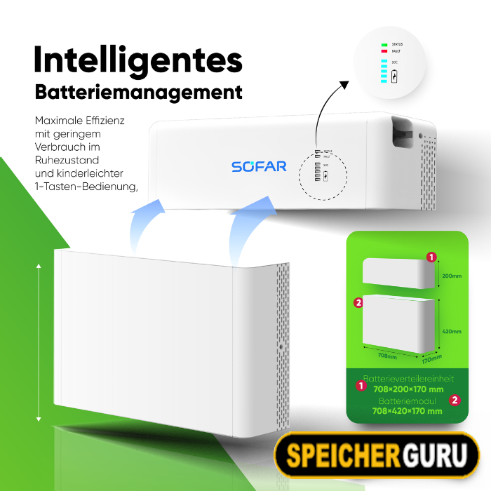 SOFAR BTS 5K Batteriemodul E5-DS5 – Bild 3