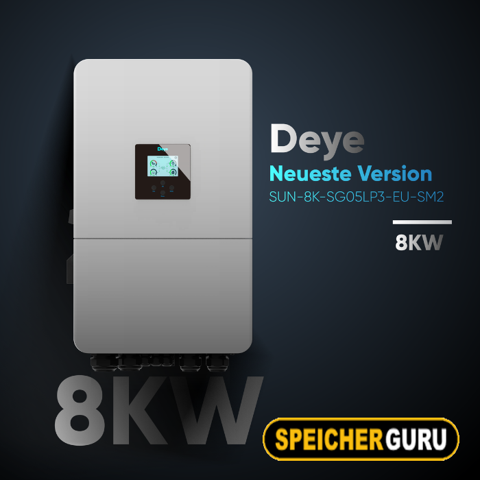 Deye/ Vestwoods 8 kW Hybridwechselrichter (SUN-8K-SG05LP3-EU-SM2) & 10 kWh Batteriespeicher Vestwoods – Bild 2