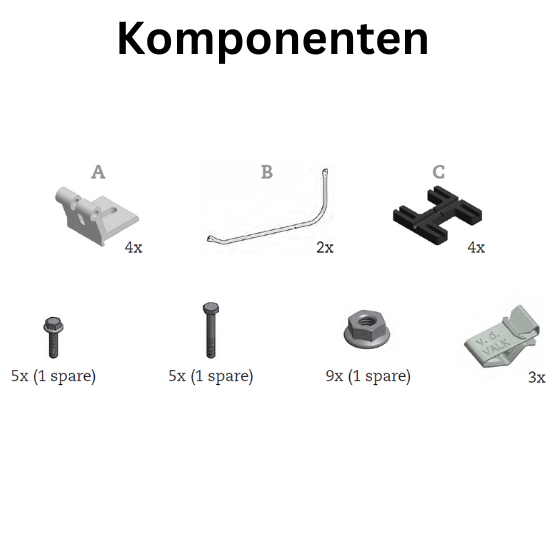 ValkBox 3 - Flachdachmontage 17° (Neuste Version auch für größere Module geeignet) – Bild 2