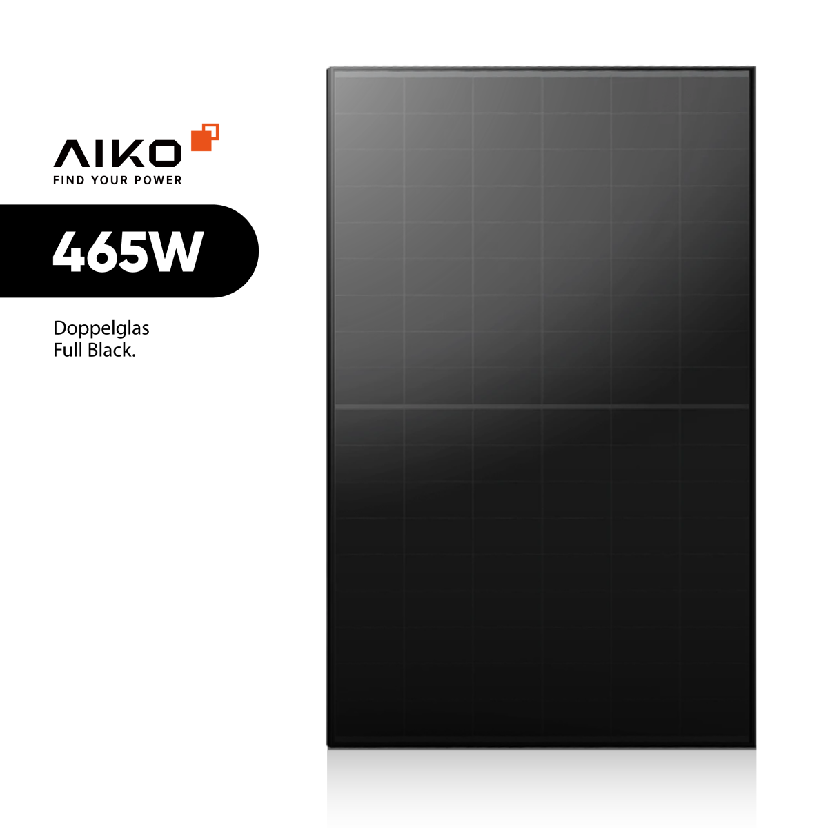 AIKO 465W A-MAH54Db N-Type ABC Neostar 2S+ Gen. 2 Glas-Glas Fullblack - Palette – Bild 2