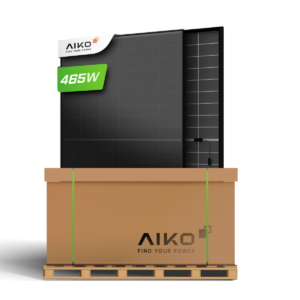 AIKO 465W A-MAH54Db N-Type ABC Neostar 2S+ Gen. 2 Glas-Glas Fullblack - Palette